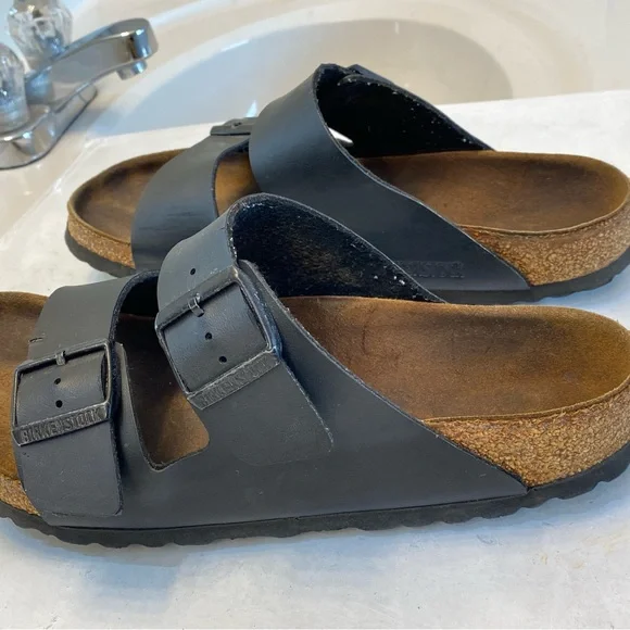 Birkenstock Arizona Women’s Size 9, Men’s Size 7 good condition good bottom - Picture 7 of 10